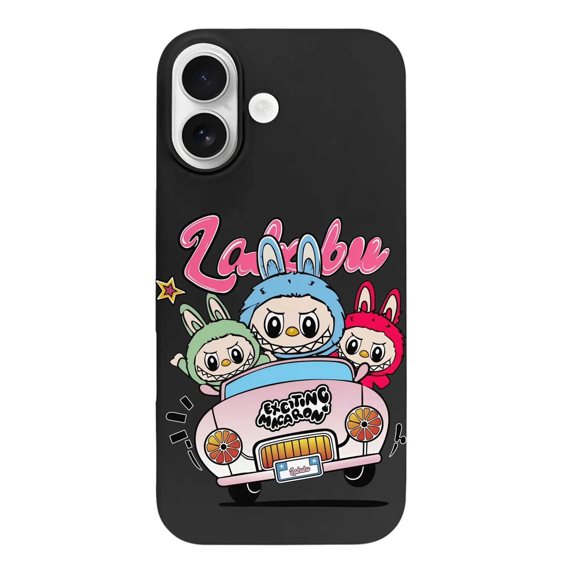 ラブブ グッズ ラブブ - iPhone 17 シリーズ シリコンケース 薄型 耐衝撃 指紋防止 ソフトタッチカバー 精密フィット 傷防止 保護ケース iPhone 17/17 Air/17 Pro/17 Pro Max 対応